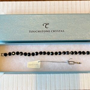 Women’s Swarovski Crystal Bracelet Black/Silver